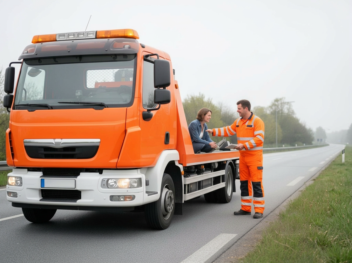 Pannenhilfe am Straßenrand - Automobilclub Partnerschaft